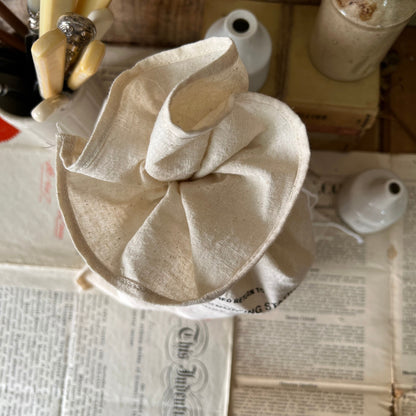 Five Re-Useable Cotton Grain Seed Bags Storage Bags