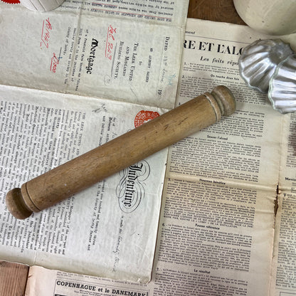 small wooden rolling pin