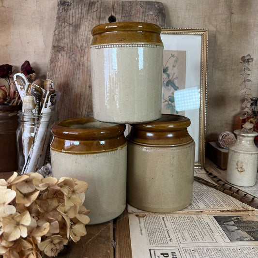 Small Stoneware Pot, Vase, Utensils Pot - The Blind Mole