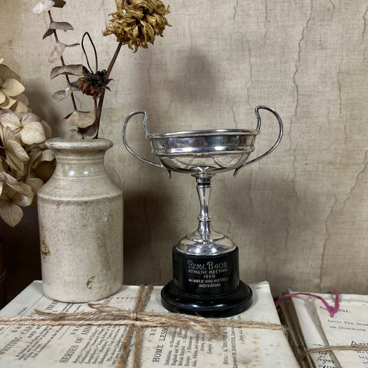 Small Vintage Decorative Trophy / Cup with Base 1950