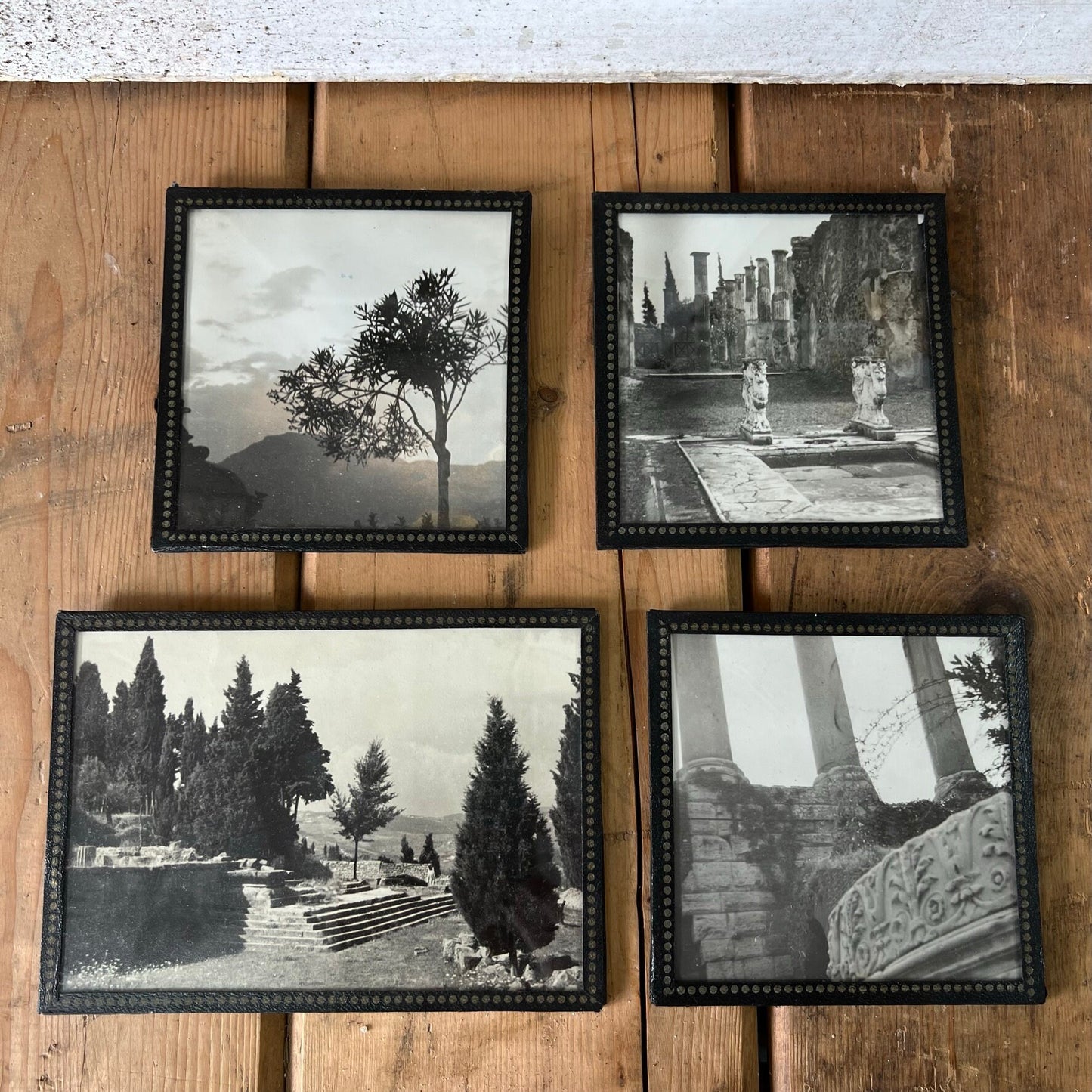 Collection of Four Framed Armature Landscape Photographs Cica 1940