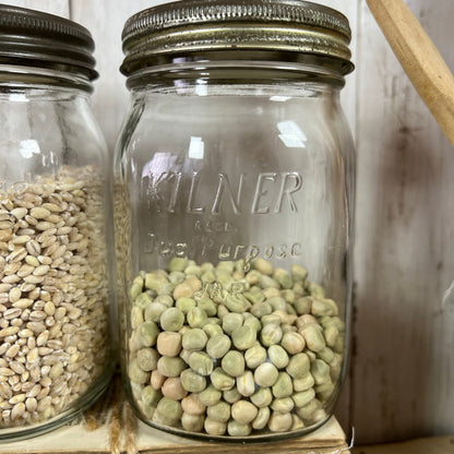 Four Kilner Jars with Metal Screw Lids