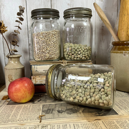 Four Kilner Jars with Metal Screw Lids