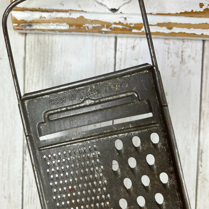 Vintage Hanging Metal Tala Grater Cheese Grater* - The Blind Mole