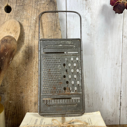 Vintage Hanging Metal Tala Grater Cheese Grater* - The Blind Mole