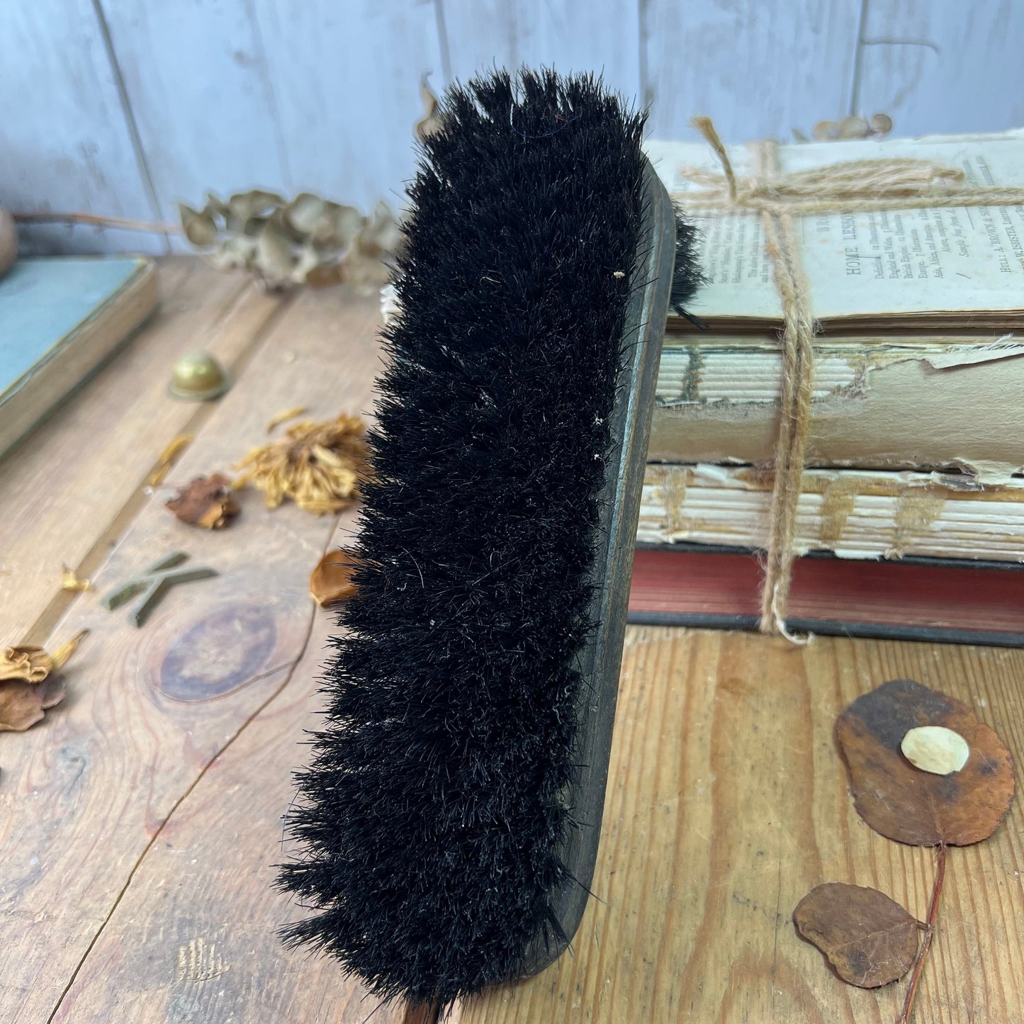 Fabulous Vintage Wooden Shoe Brush