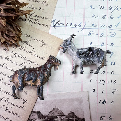 Collection of Lead Farm Animals Set Two Goats
