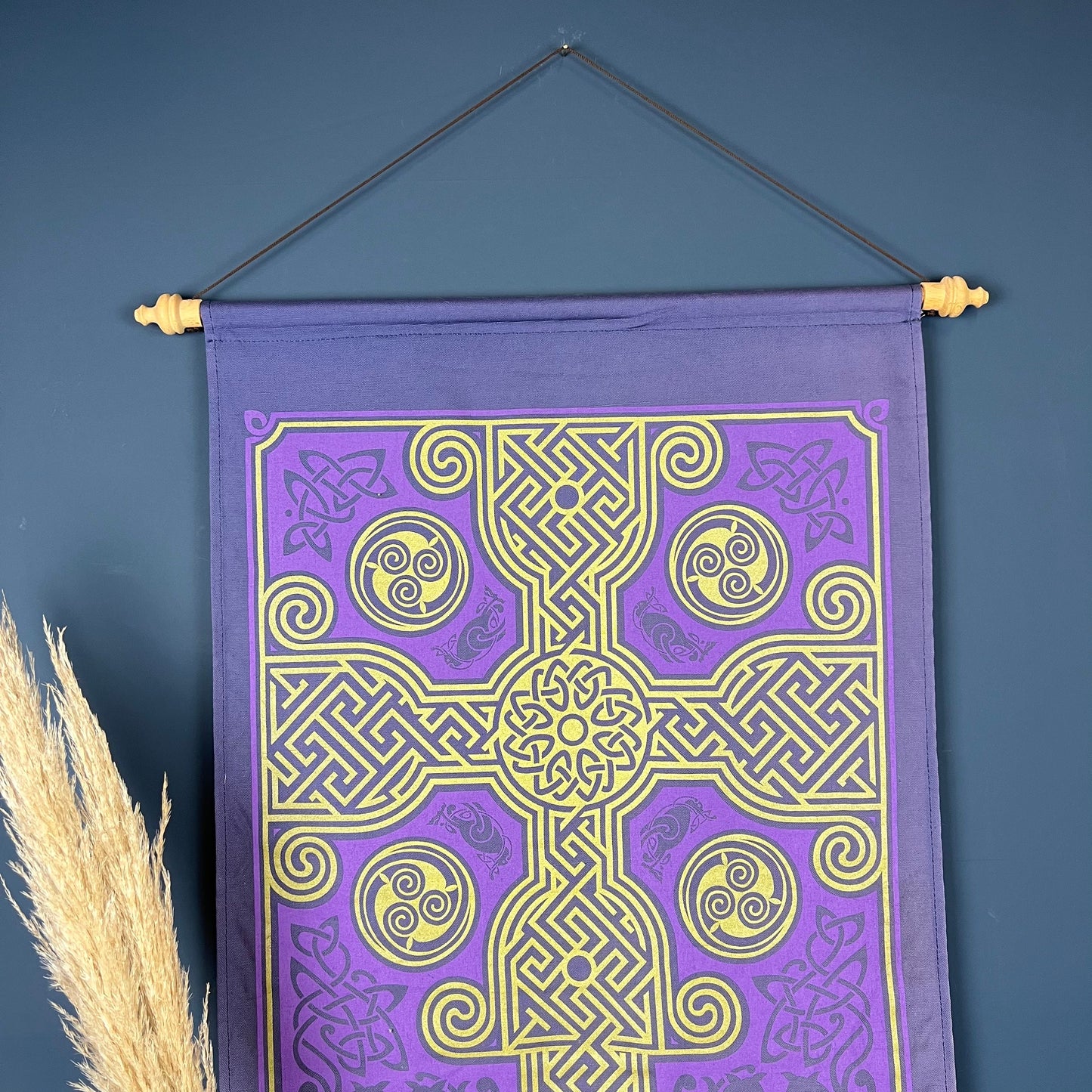 Celtic Cross Tapestry Wall Hanging