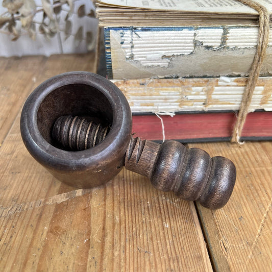 Wooden Screw Nutcracker 