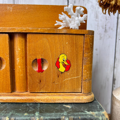 Wooden Toy Dresser Dolls Cupboard