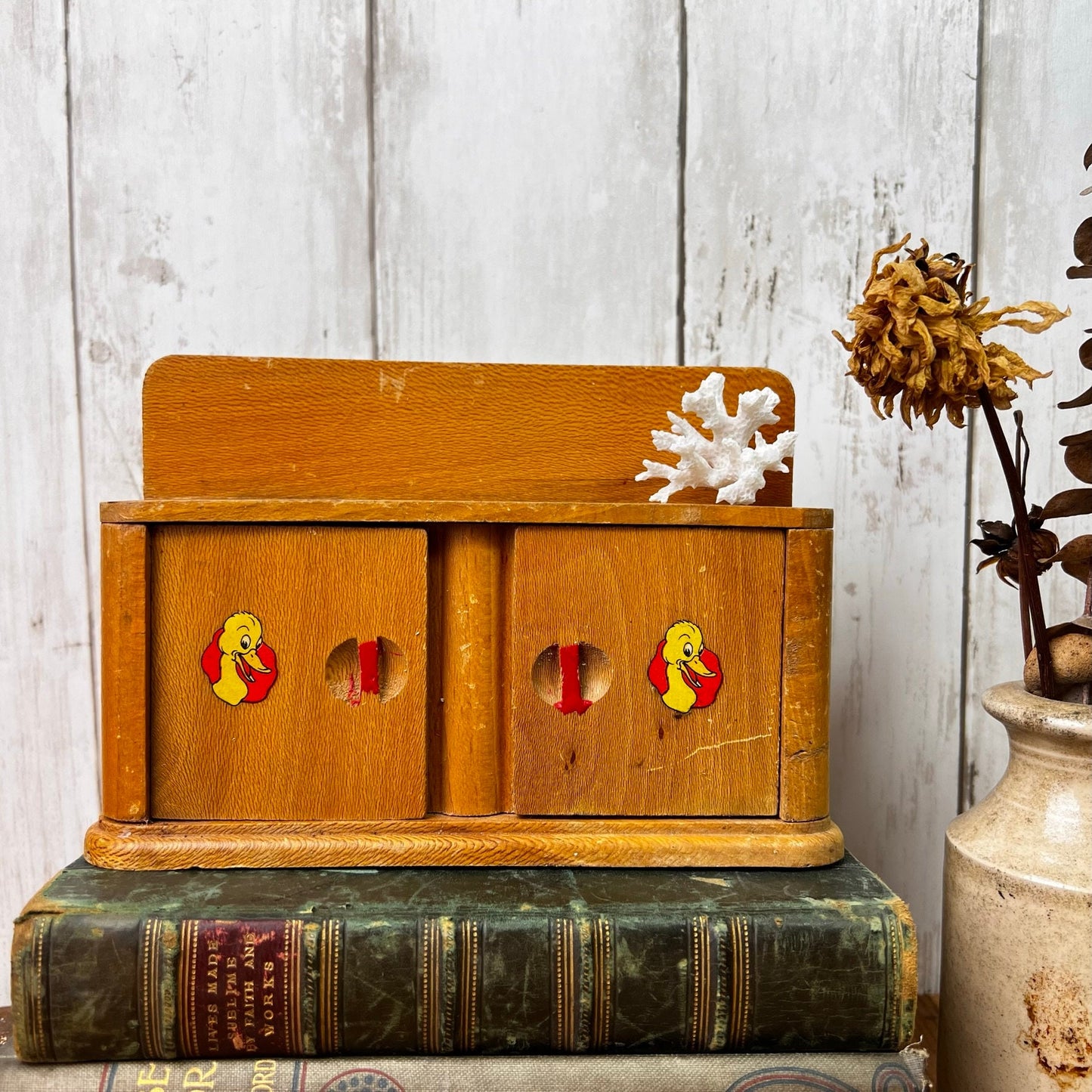 Wooden Toy Dresser Dolls Cupboard