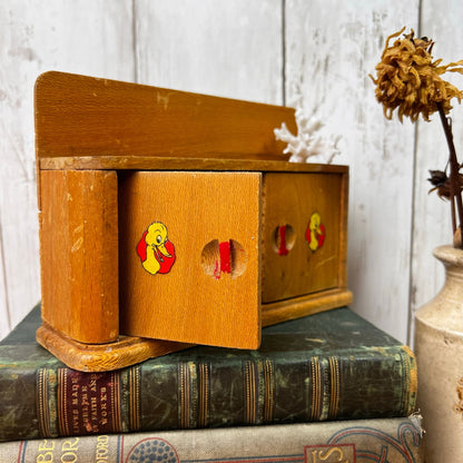 Wooden Toy Dresser Dolls Cupboard