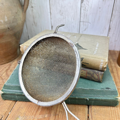 Vintage Metal Strainer Tea Strainer Sieve