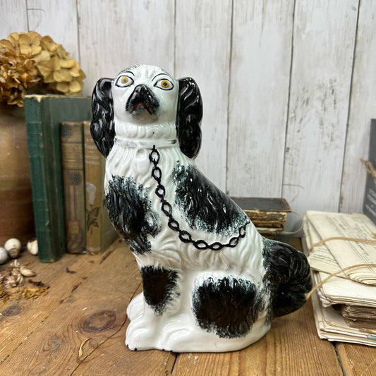 Vintage Wally Dog Flat Backed Spaniel - Fireside Mantel Dog