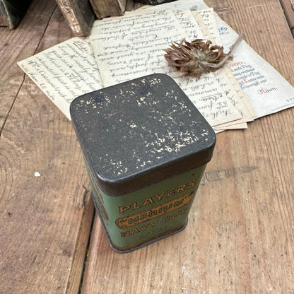 Antique Players Navy Cut Tobacco Tin