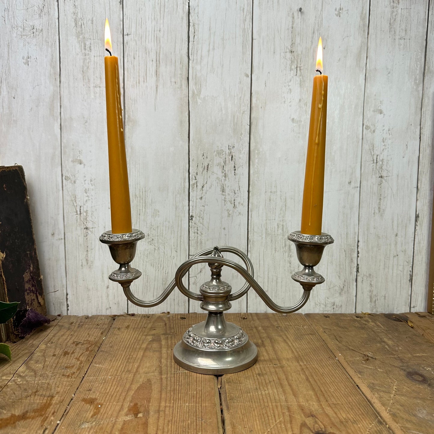 Beautiful Silver Plated Candelabra* - The Blind Mole