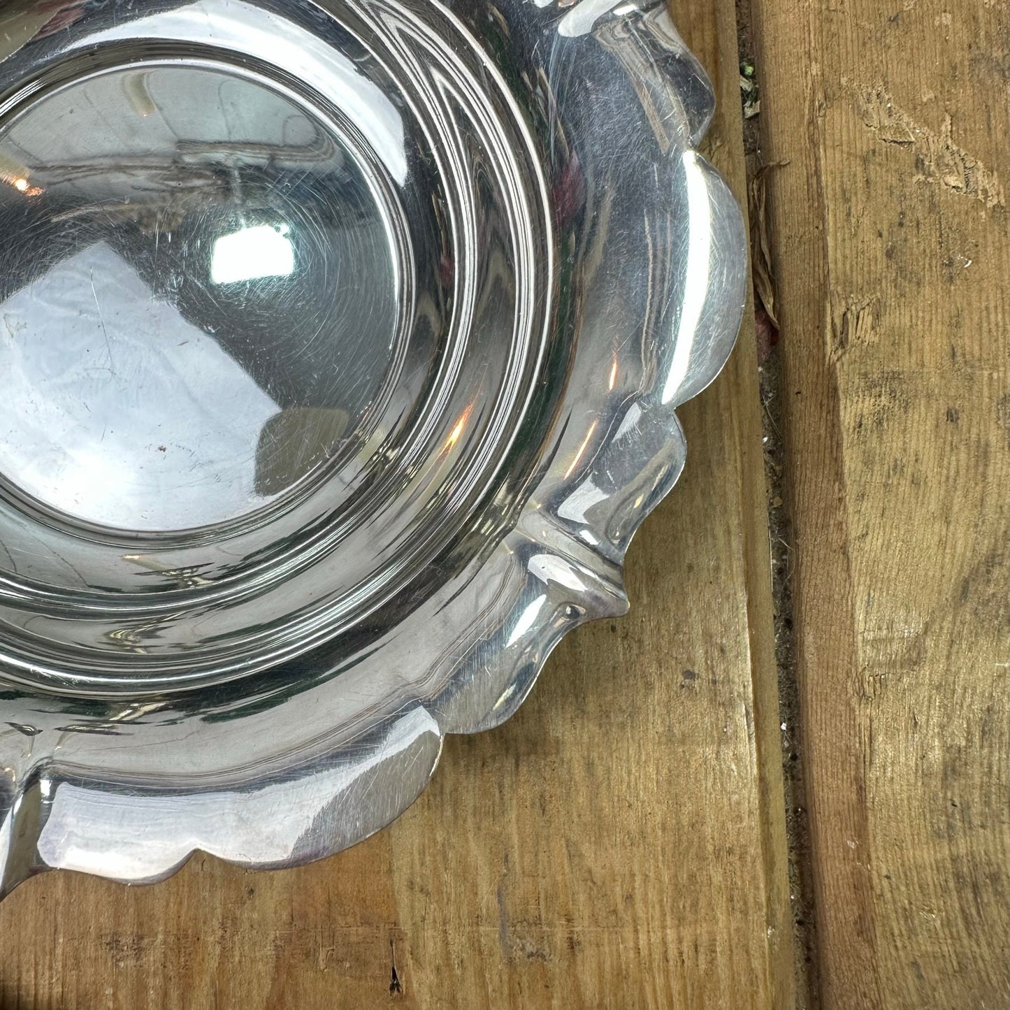 Silver Plated Ticket Dish, Ring Dish