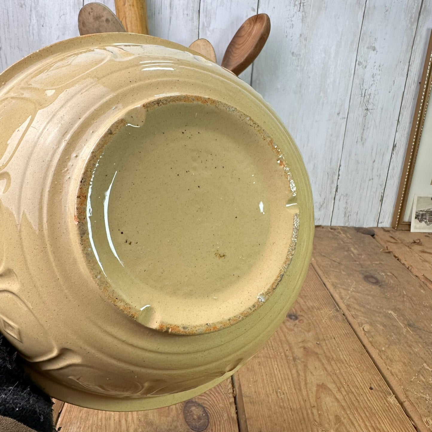 Small Rustic Stoneware Mixing Bowl