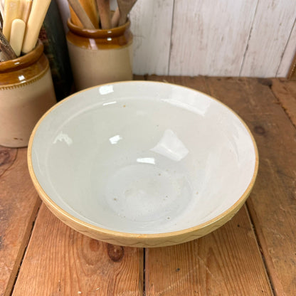 Small Rustic Stoneware Mixing Bowl