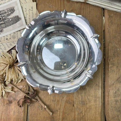 Silver Plated Ticket Dish, Ring Dish