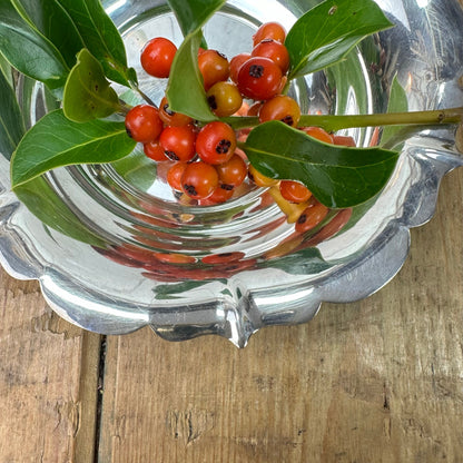 Silver Plated Ticket Dish, Ring Dish