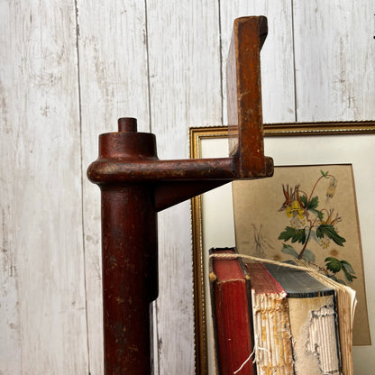 Antique Wooden Bookend Noble & Come Slide Bracket