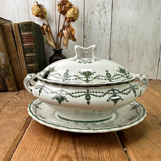 Ludgate by Keeling & Co Kingston Green Sauce Tureen