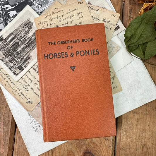 The observer’s book of Horses & Ponies Top - Bottom