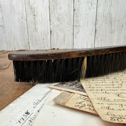 Fabulous Milliners Hat Brush Black Ebonised