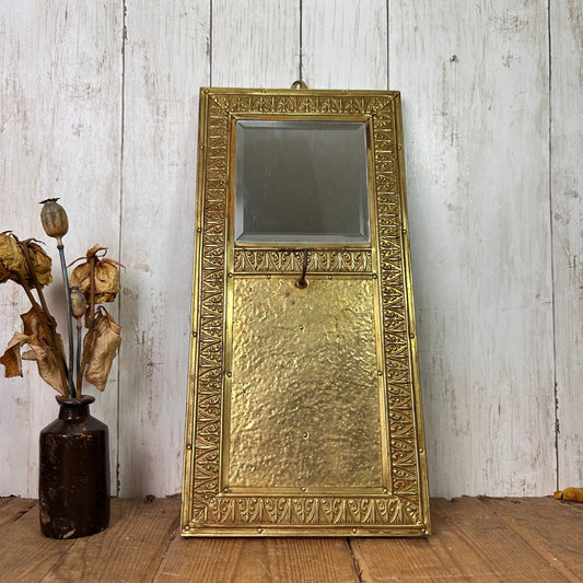 Brass Embossed Arabian Hanging Mirror, Wall Art