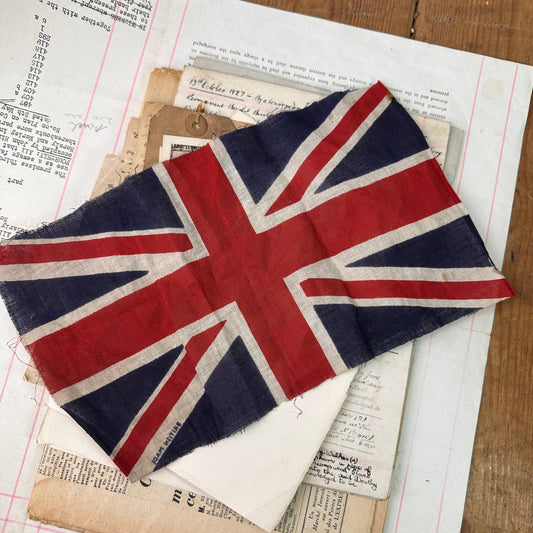 Vintage Union Jack British Fag