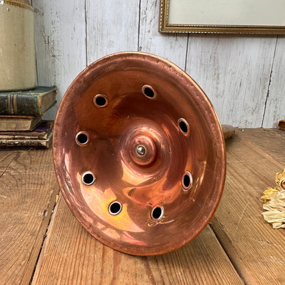 Antique Wooden & Copper Wash Dolly