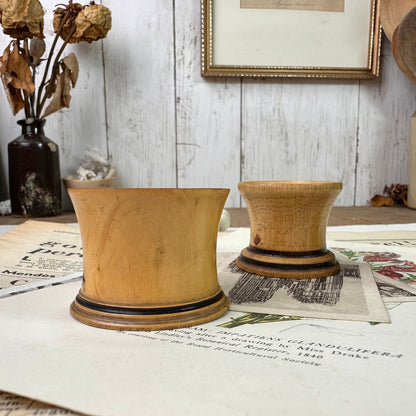 Vintage Carved Dice Shaker Cup