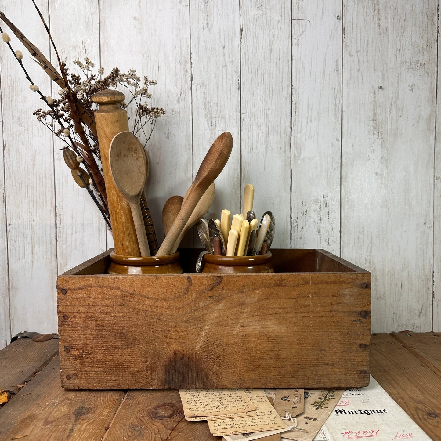 Vintage Wooden Crate, Bottle Rack, Wooden Toy Box Storage