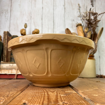 Rustic Gresley Stoneware Mixing Bowl