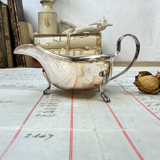 Stunning Victorian Style Silver Plated Cream Jug