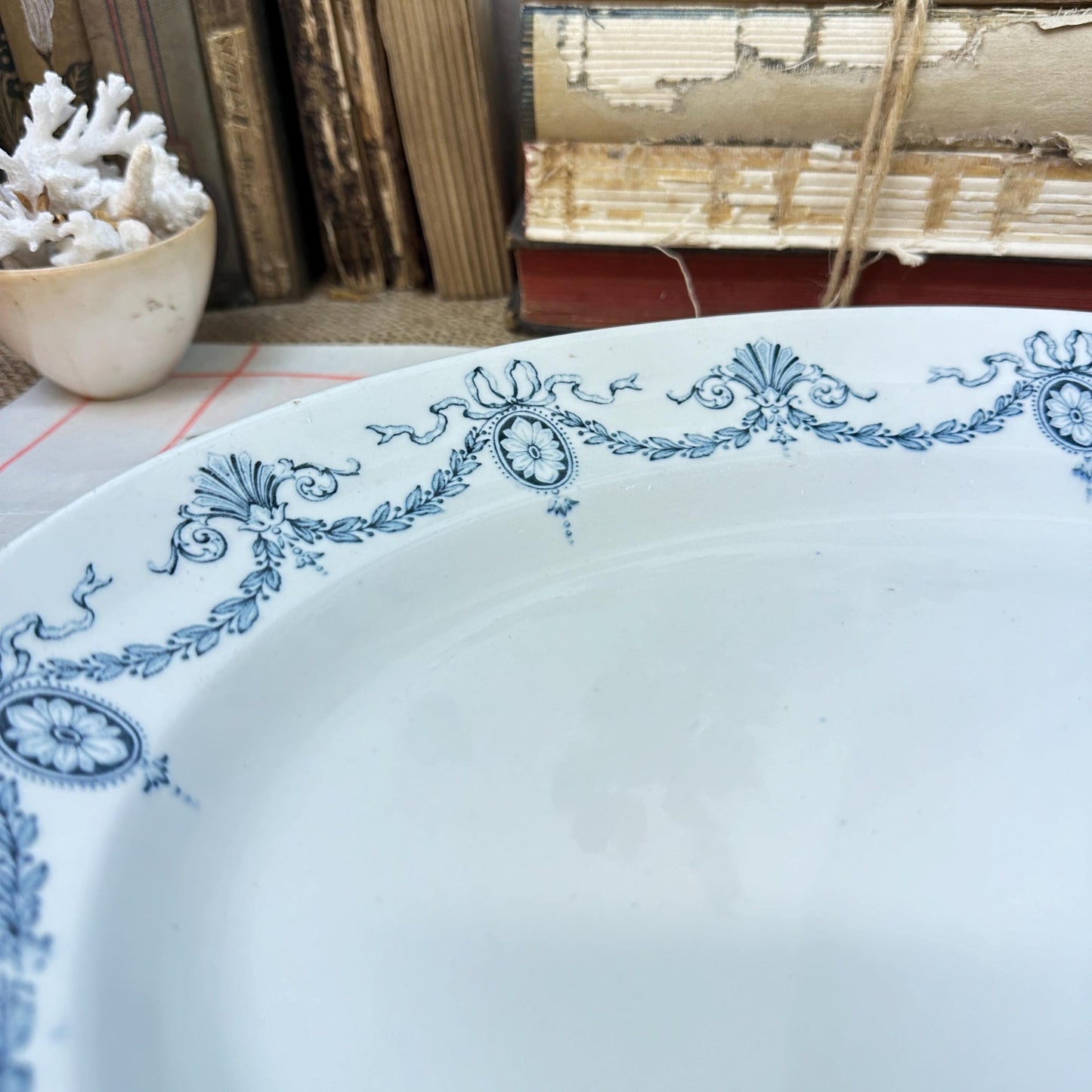 Losol Ware by Keeling & Co Kingston Blue Platter