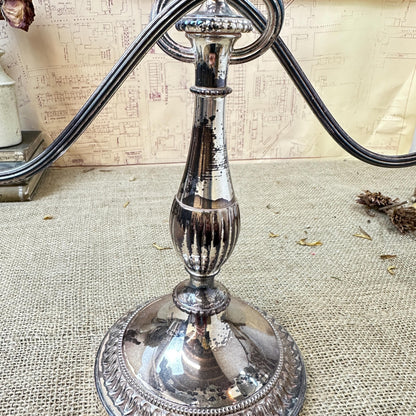 Beautiful Viners Silver Plated Triple Candelabra Candle Stick