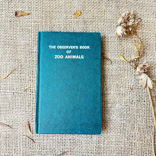 The observer’s book of Zoo Animals - Title Top to Bottom