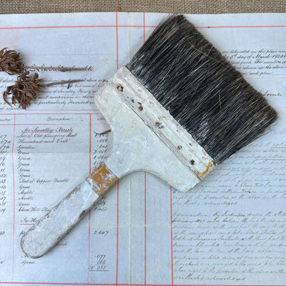 Extra Large Rustic Worn Paint Brush