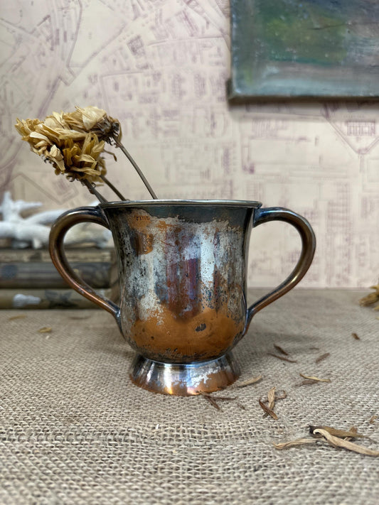 Stunning EPNS Small Tankard, Pot, Plant Pot