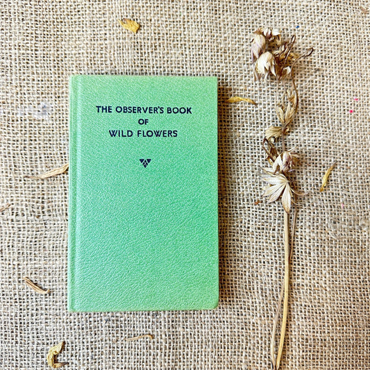 The observer’s book of Wild Flowers - Title Top to Bottom